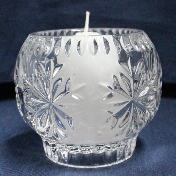 PartyLite Clear Snowflake Votive Candle Holder Addition or Replacement Piece